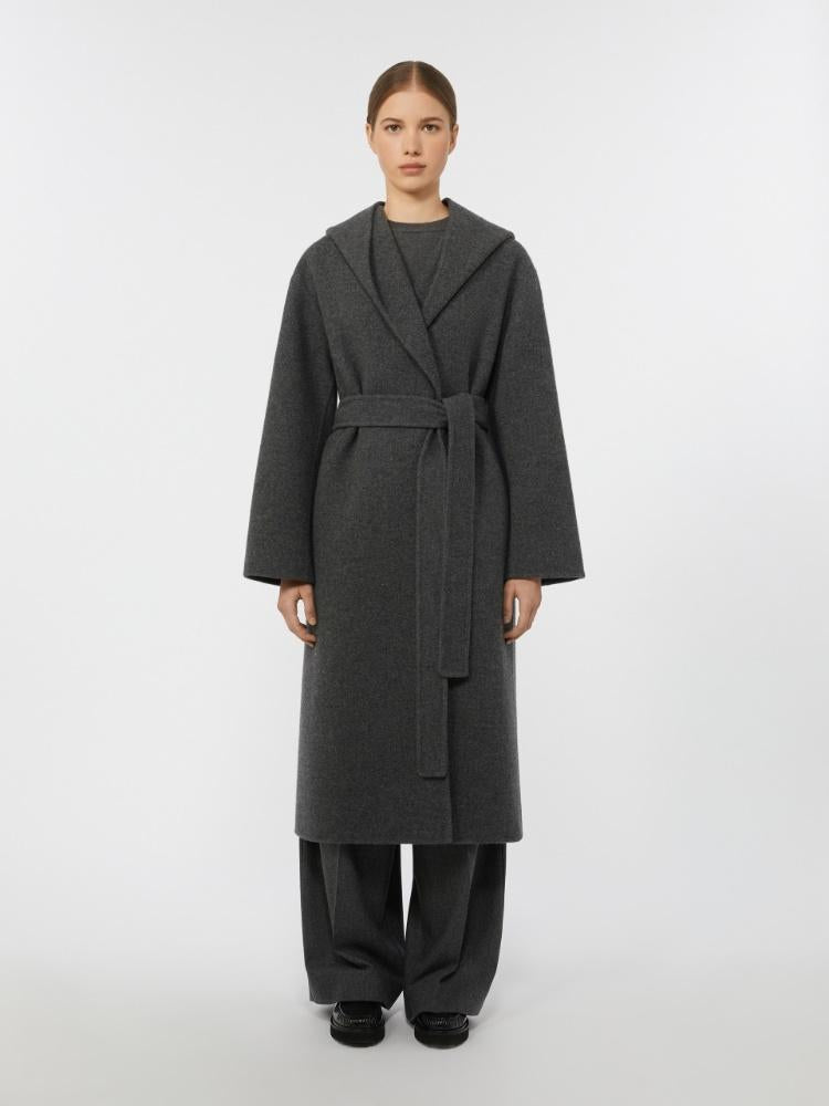 Cappotto con cappuccio in lana e cachemire REMO 001 S MAX MARA 