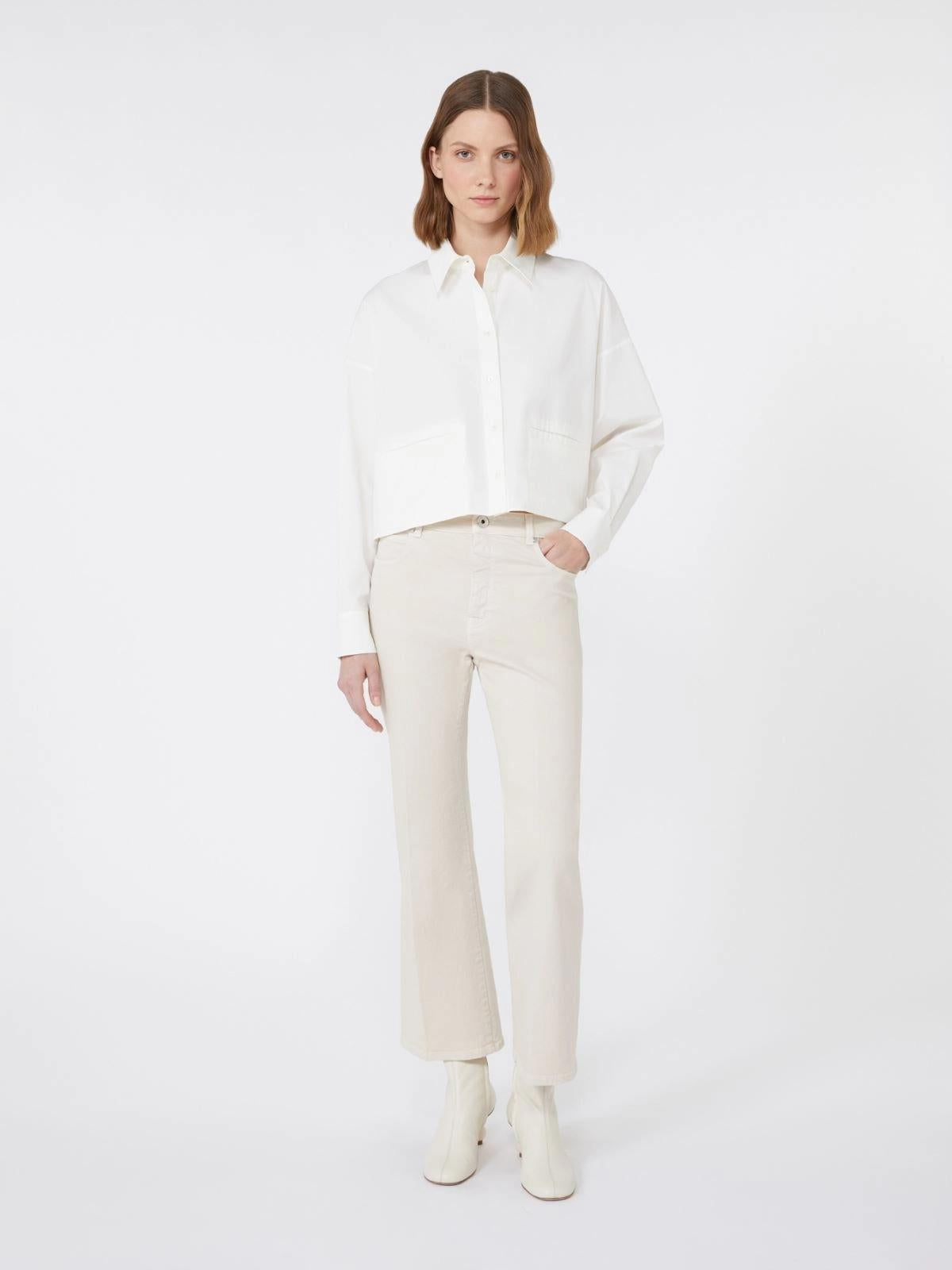 Camicia boxy in cotone pesante SVAGO 001 WEEKEND 