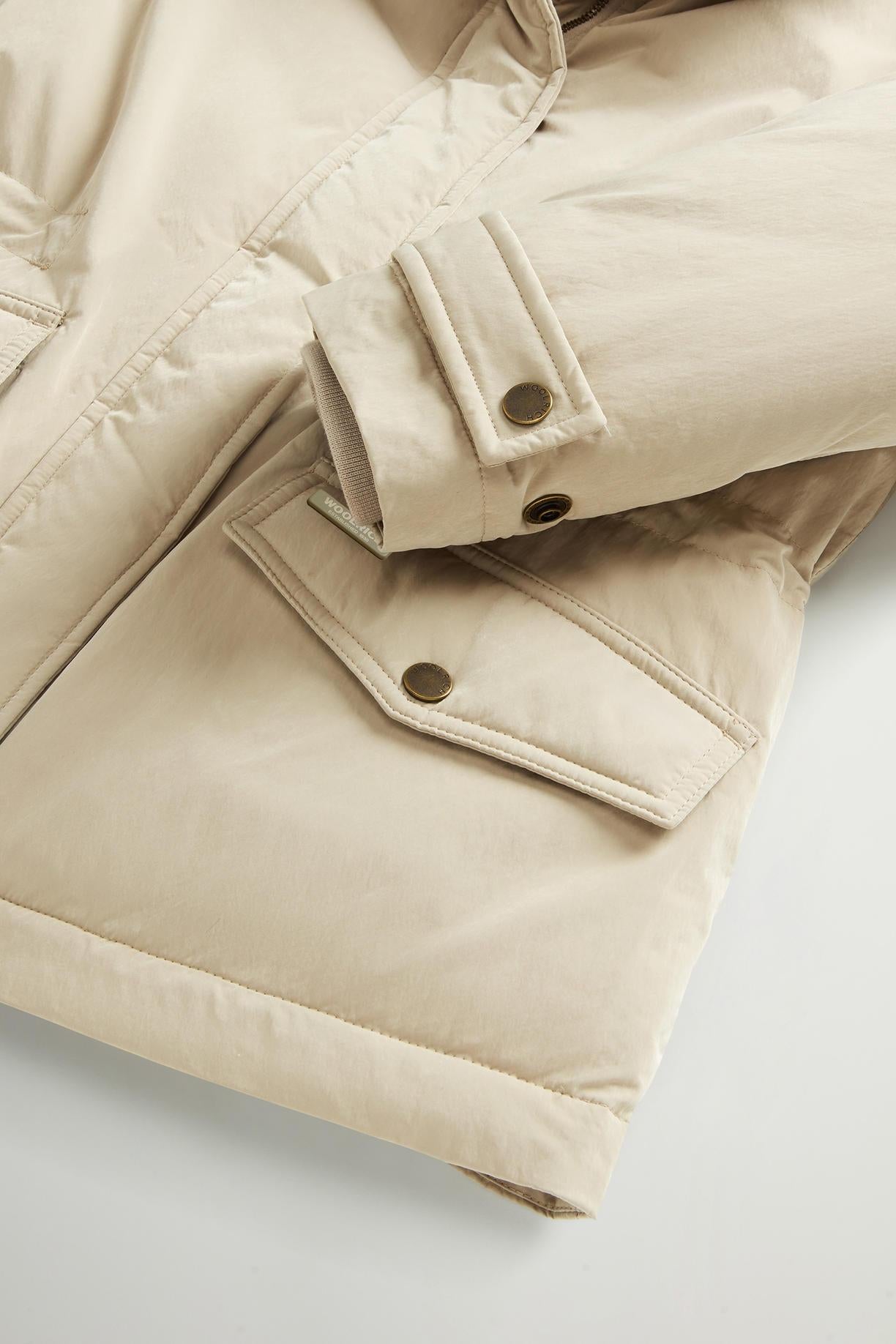 Giacca Grace in Peached Poly<BR/> CFWWOU2043FRUT5092 7404 WOOLRICH 