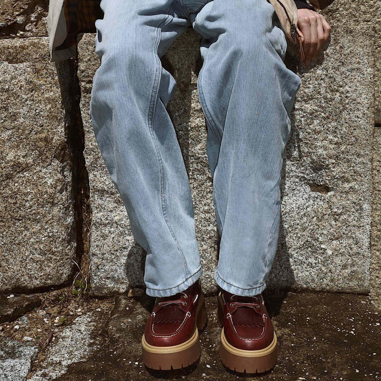 Stivale donna Sfrangiato con Plateau Stone Street TB0A27YZ EIW1 TIMBERLAND 