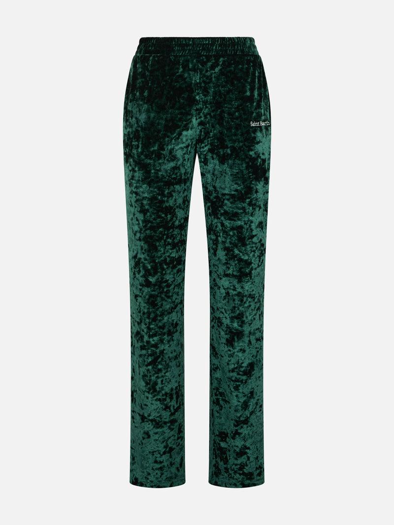 Pantaloni tuta donna in ciniglia