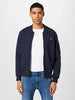 Felpa uomo in misto cotone con zip