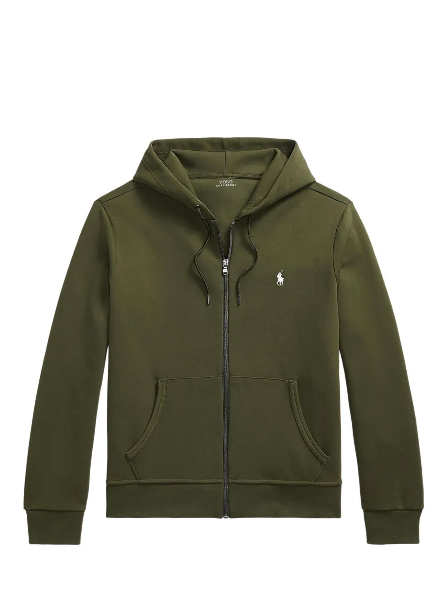 Felpa in misto cotone con cappuccio 710881517 099 RALPH LAUREN 