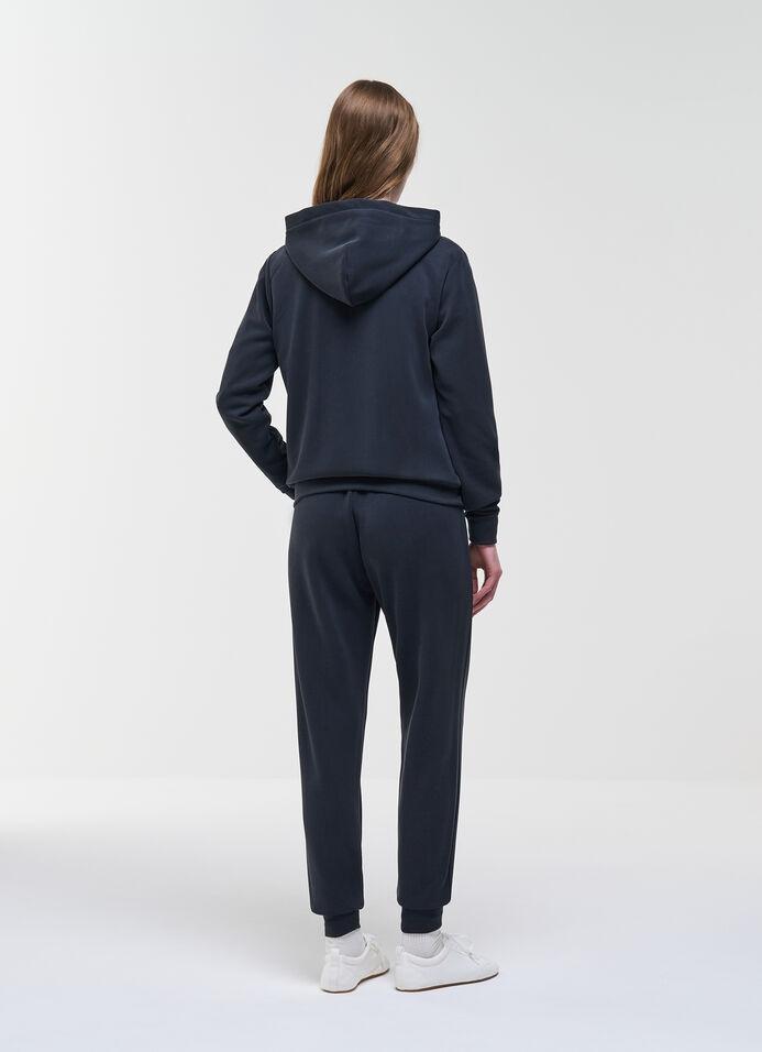 Felpa full zip in cotone modal<BR/> 92101YH 99 COLMAR 