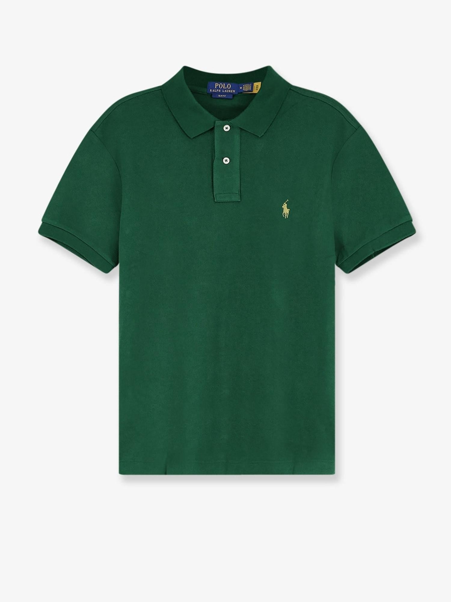 Polo uomo in cotone di piquè 710536856 490 RALPH LAUREN 