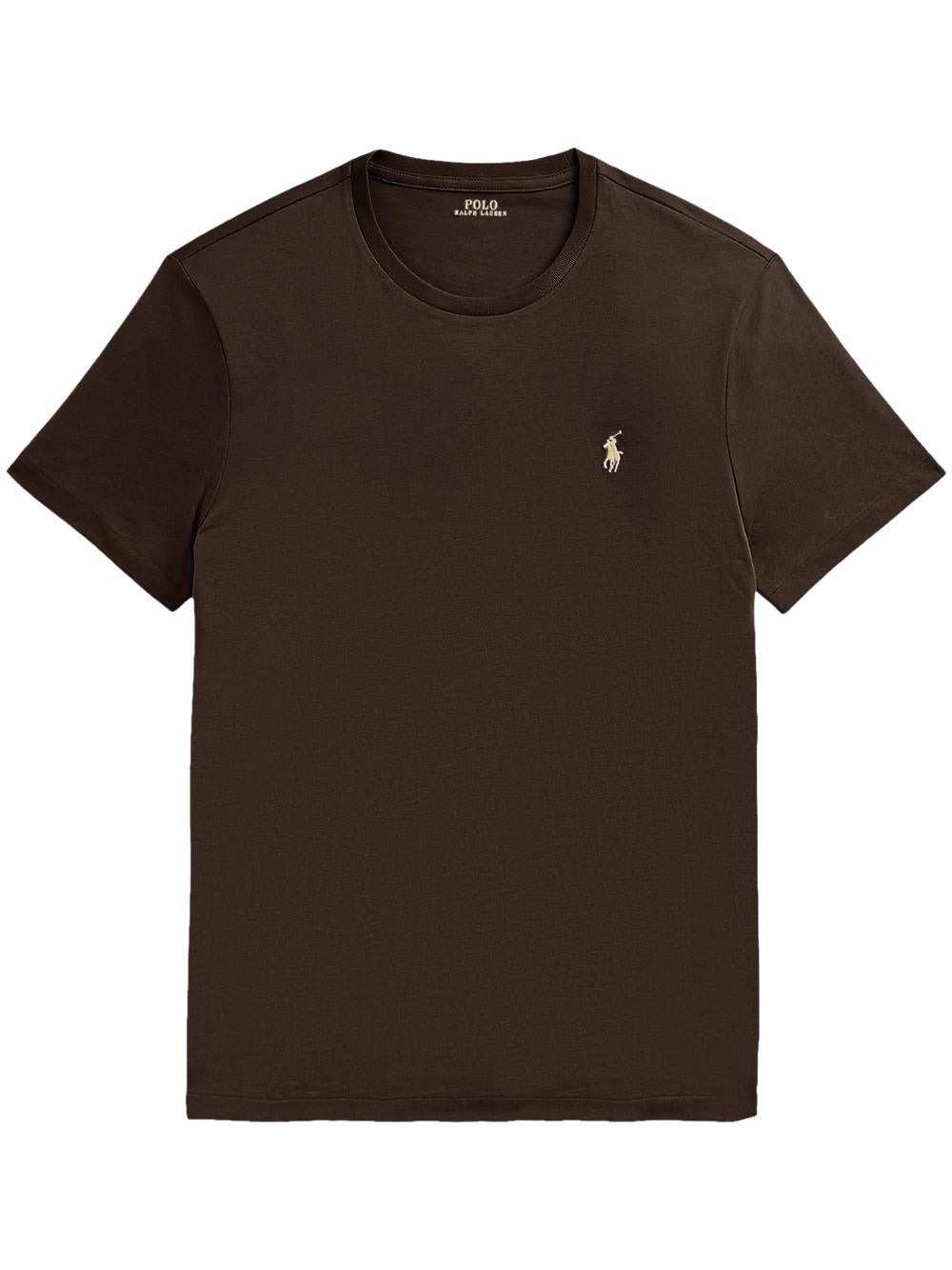 T-shirt in cotone mezza manica 710671438 446 RALPH LAUREN 