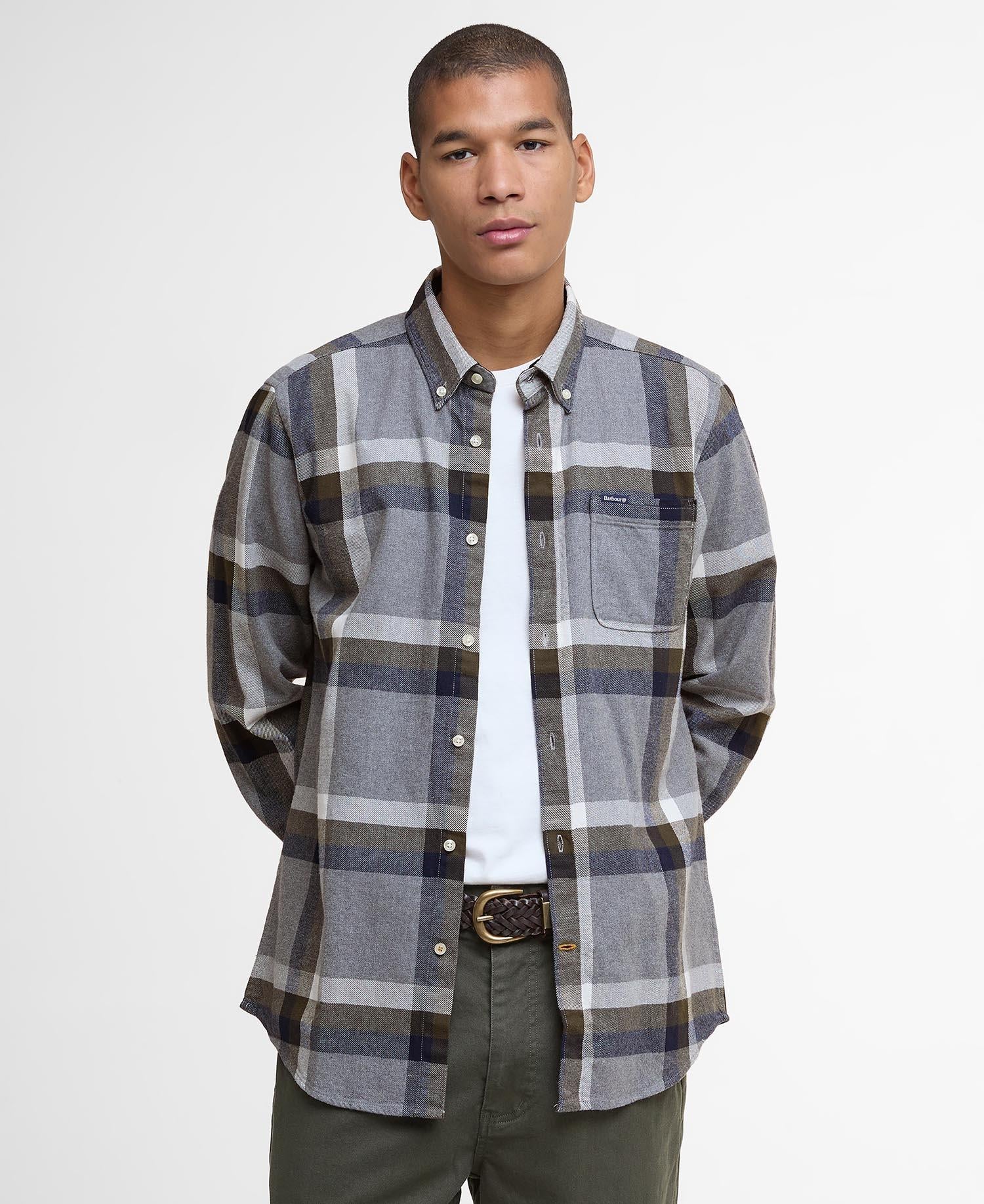 Camicia in puro cotone Folley MSH5364 GY31 BARBOUR 
