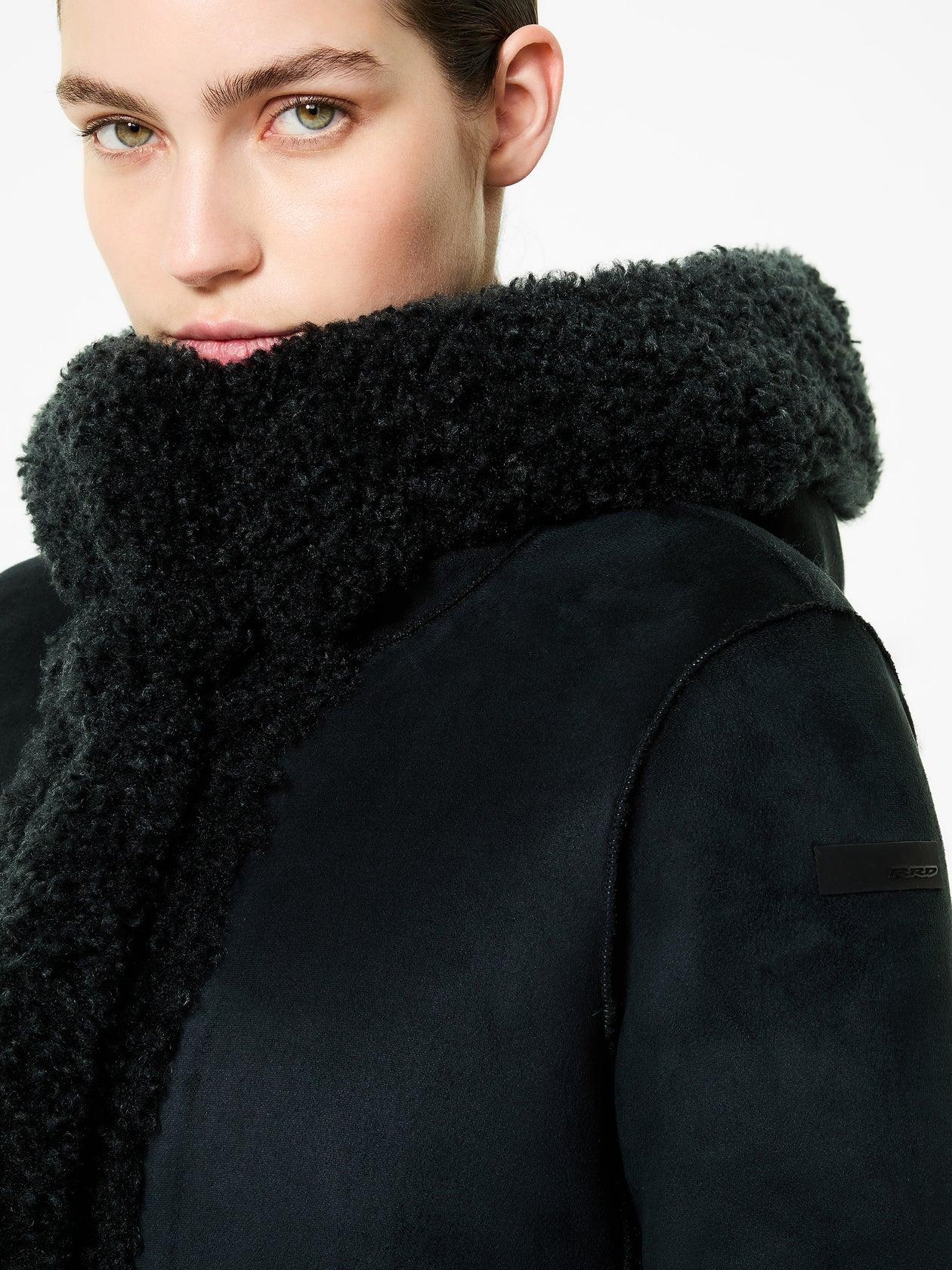 Lamb Hood Wom Jkt<BR/> W25571 87 RRD 