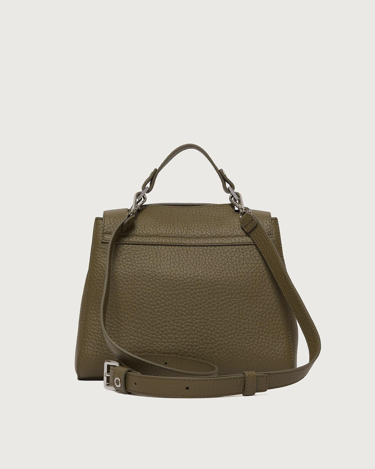 Borsa Sveva Soft Piccola a mano in pelle con tracolla<BR/> B01999SOF OASI ORCIANI 