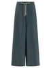 Pantalone in popeline con coulisse