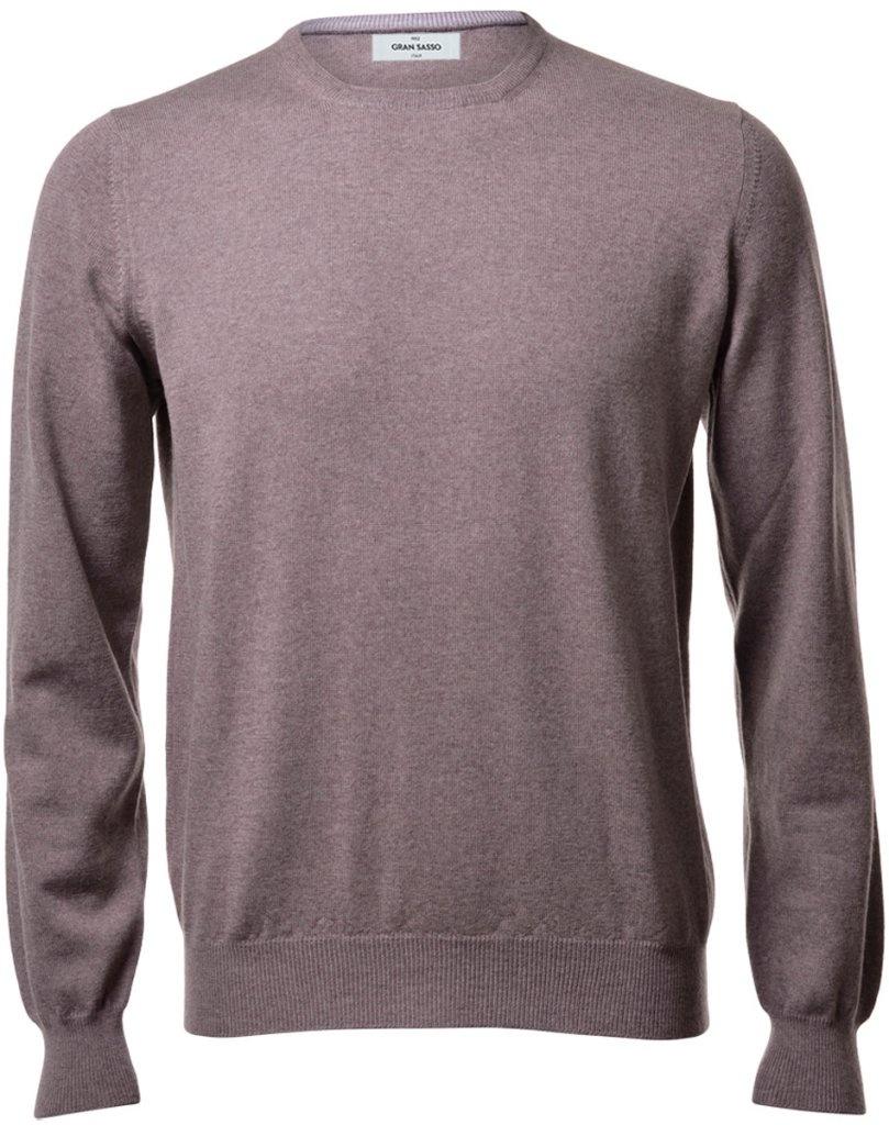 Maglia uomo in pura lana girocollo