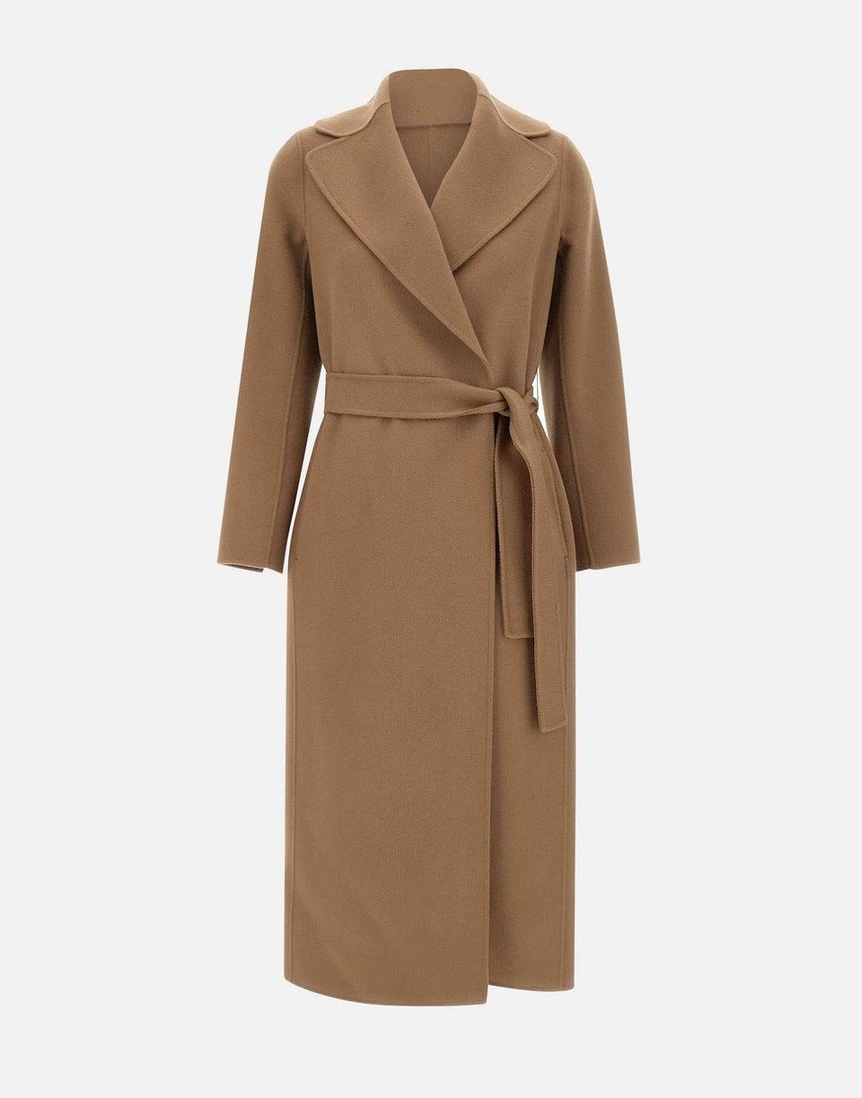 Cappotto a vestaglia in drap di lana POLDO 035 S MAX MARA 