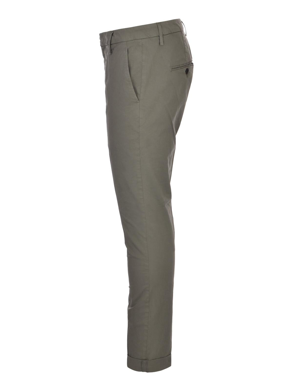 Pantaloni Gaubert slim in popeline leggero