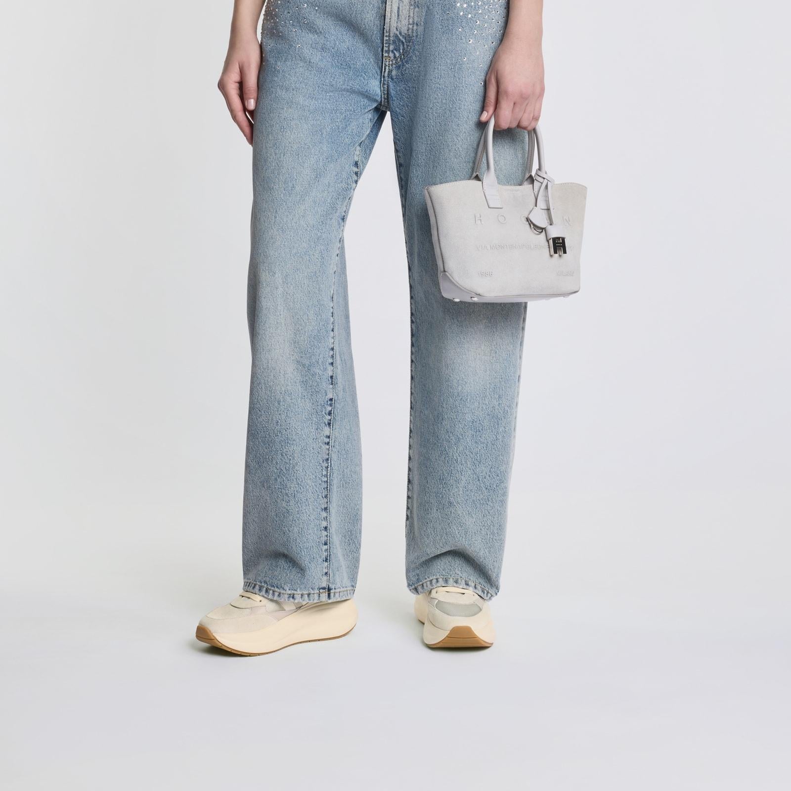 Sneakers Hogan Maxi I Active<BR/>Grigio HXW6960GA40V0G 0RW2 HOGAN 