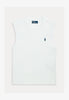 Gilet in cotone con lavorazione a trecce