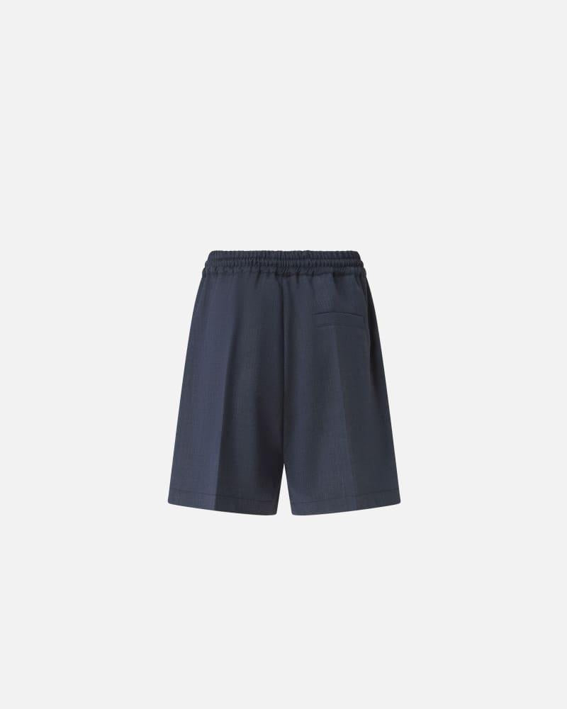 scarola Pantaloncini shorts in lana armaturata 105742A2SN G07 PINKO 