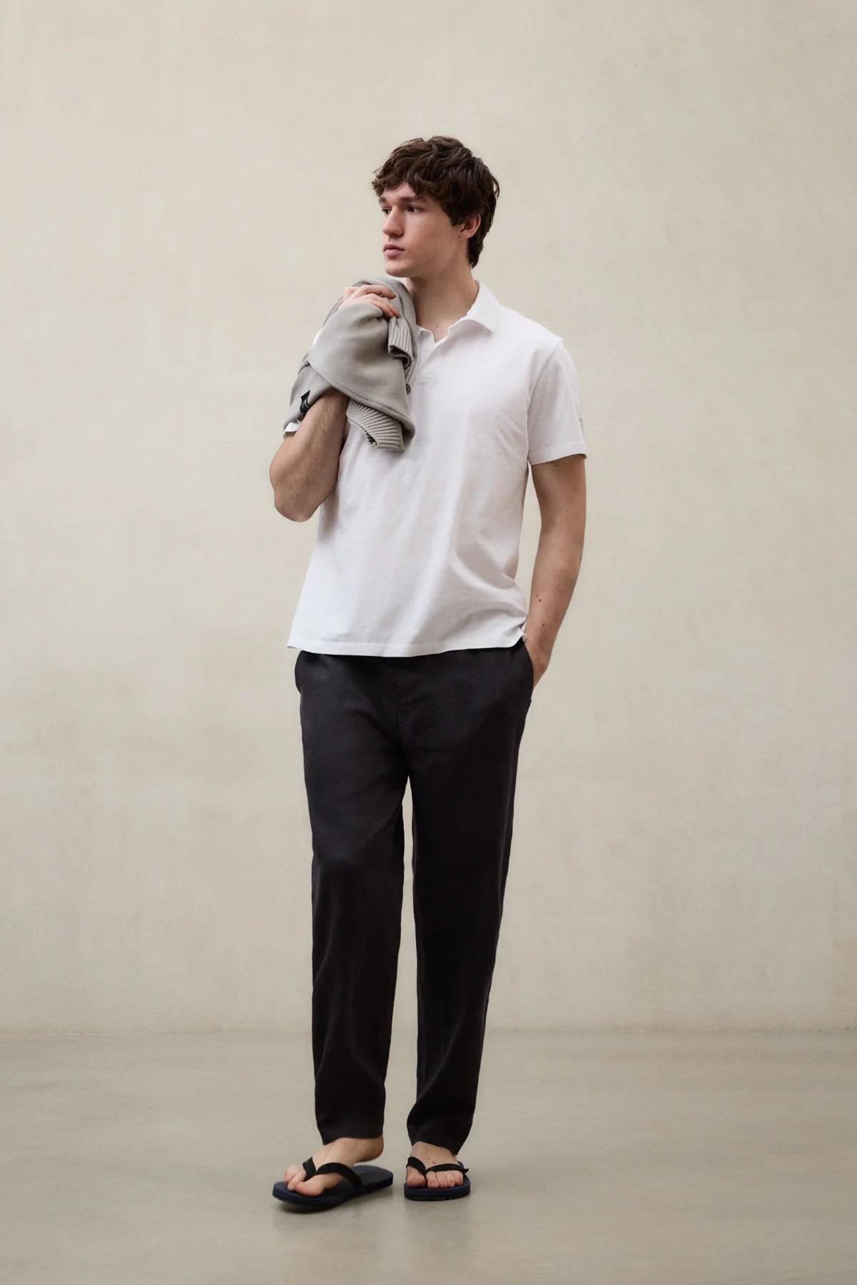 Polo Theo Bianca<BR/><BR/> THEO 000 ECOALF 