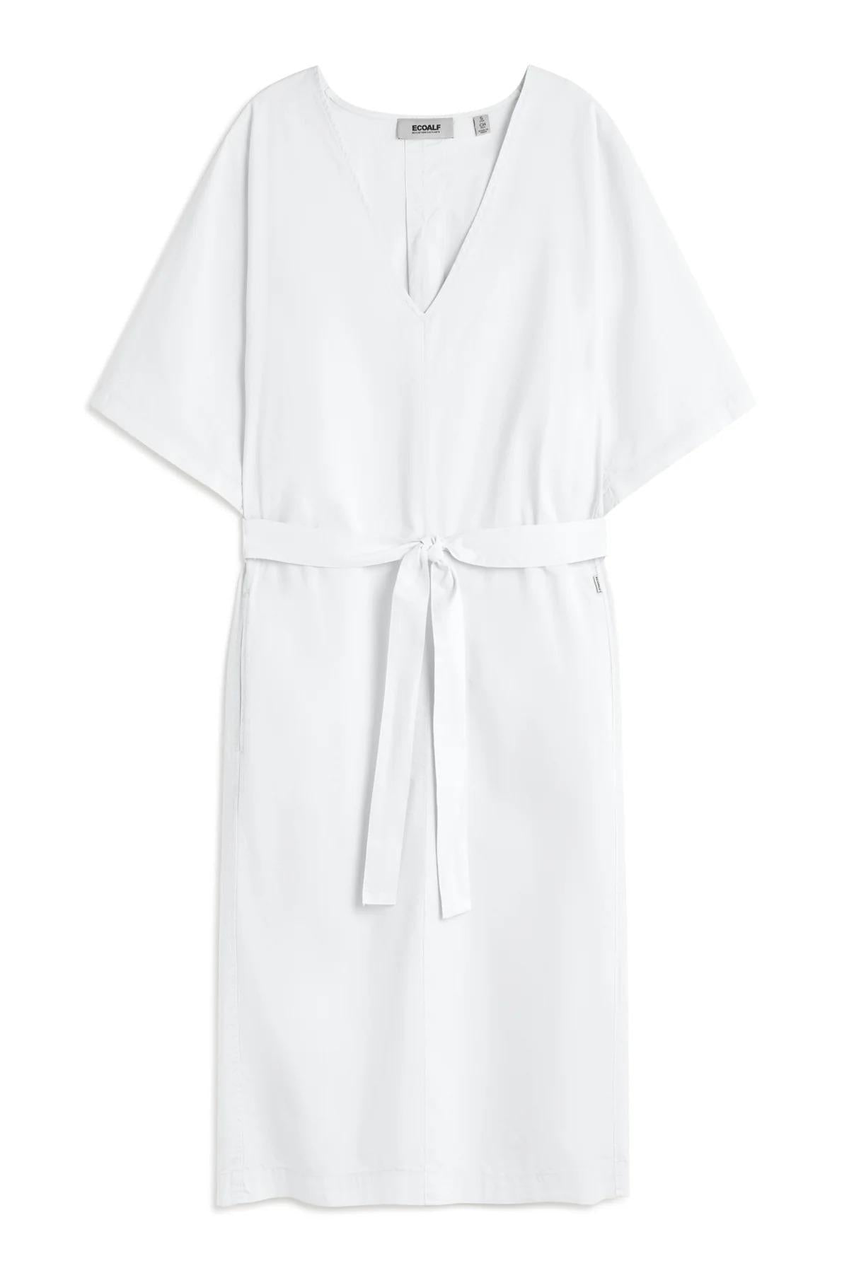 Abito Ludovica Bianco<BR/><BR/> LUDOVICA 000 ECOALF 