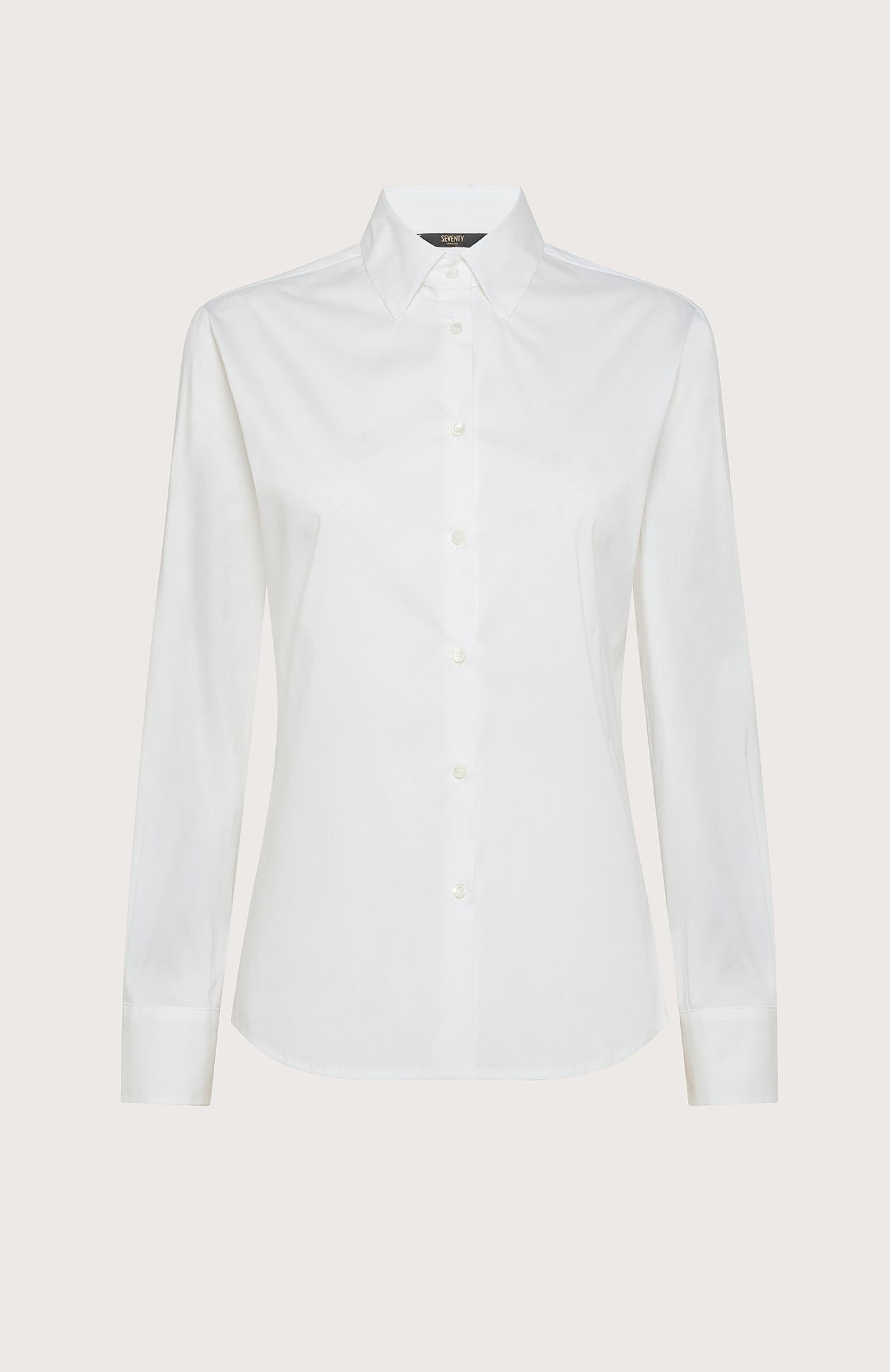Women's cotton blend shirt
