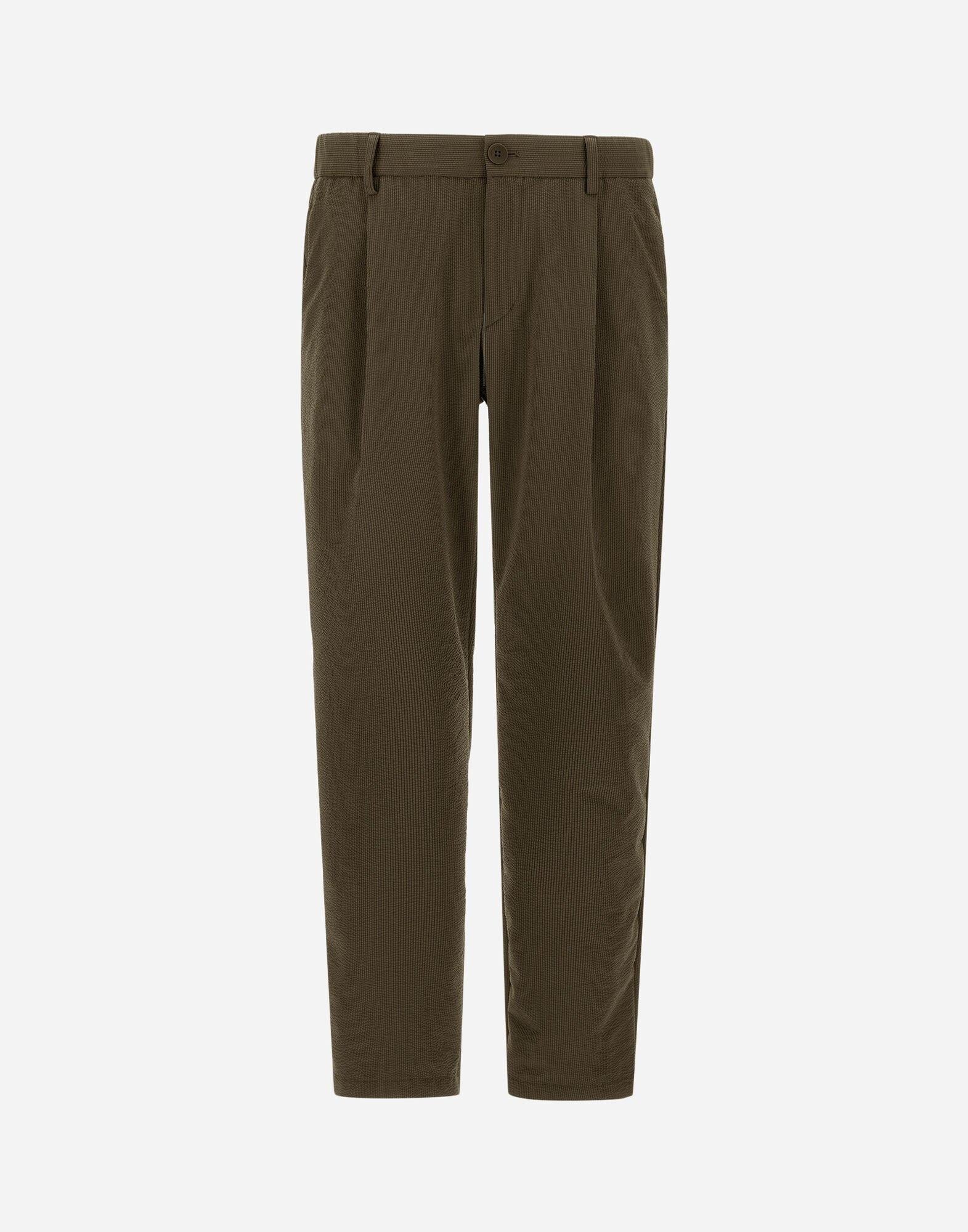 Pantaloni uomo in seersucker PT000093U12684 7745 HERNO 