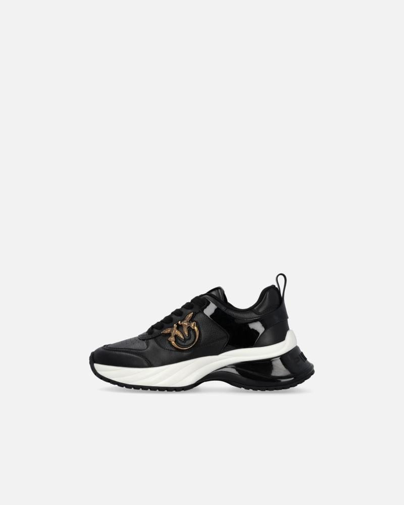 Sneakers Ariel effetto pelle con dettagli specchio<BR/><BR/> SS0027P025 Z99 PINKO 
