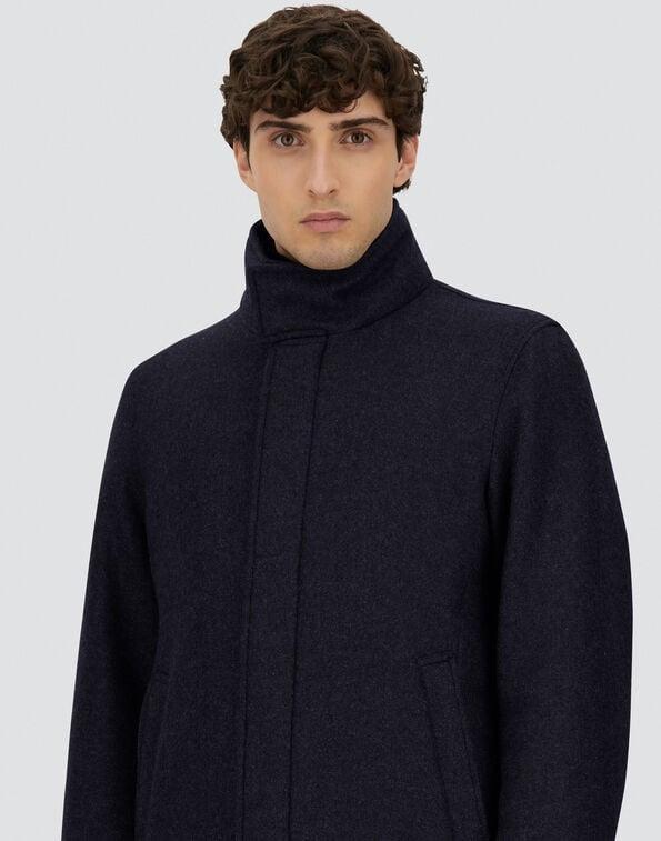 Cappotti e Trench<BR/>CARCOAT IN EASY WOOL E LIGHT FAUX FUR CA000215U33432R 9290 HERNO 