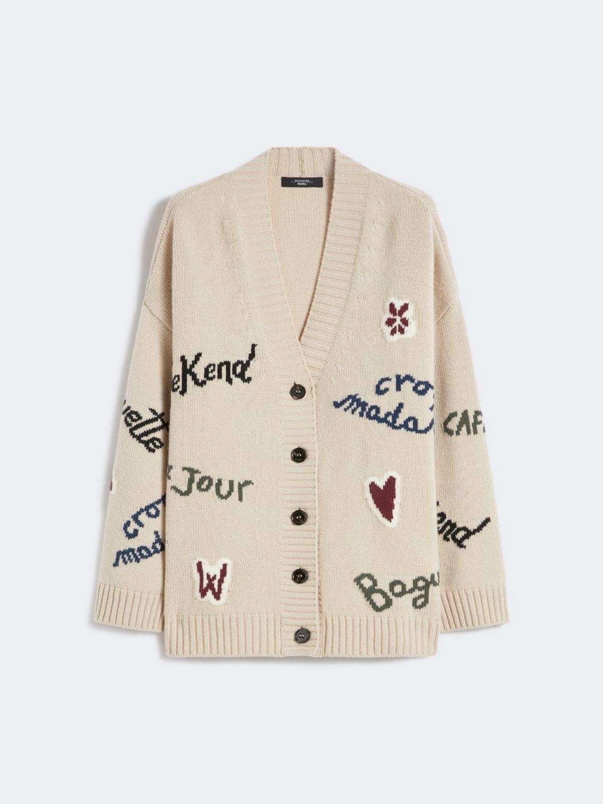 Cardigan over in filato di lana BELGIO 005 WEEKEND 