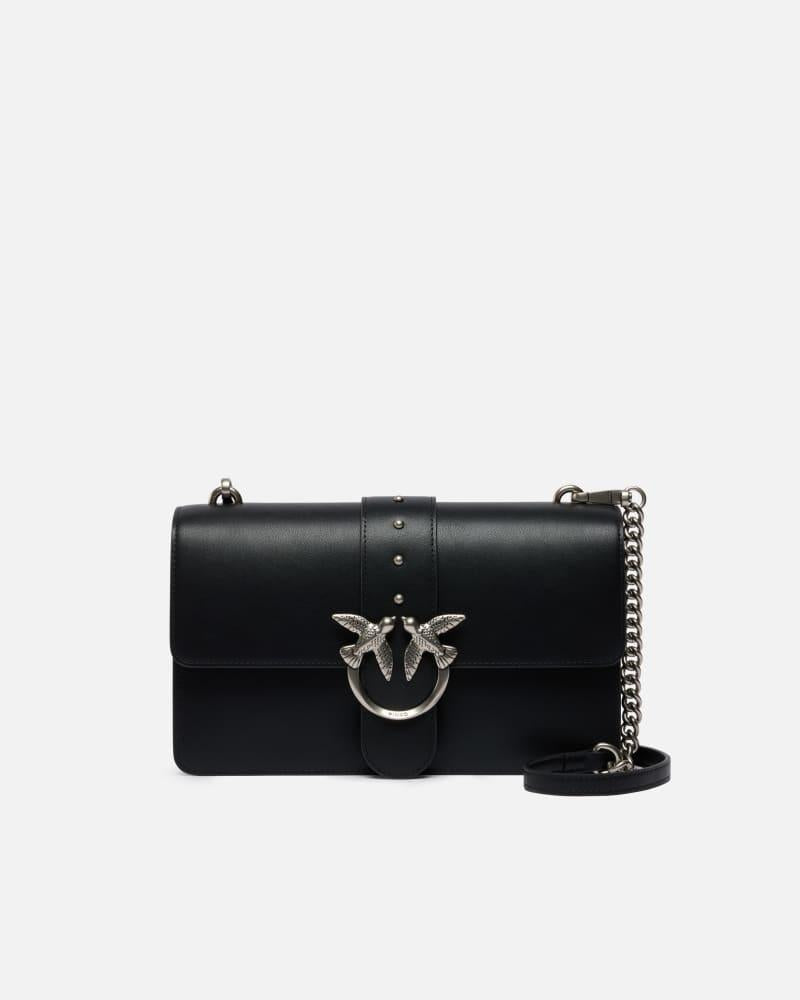 Borsa a mano media Love Bag One in pelle<BR/><BR/> 105857A0F1 Z99O PINKO 