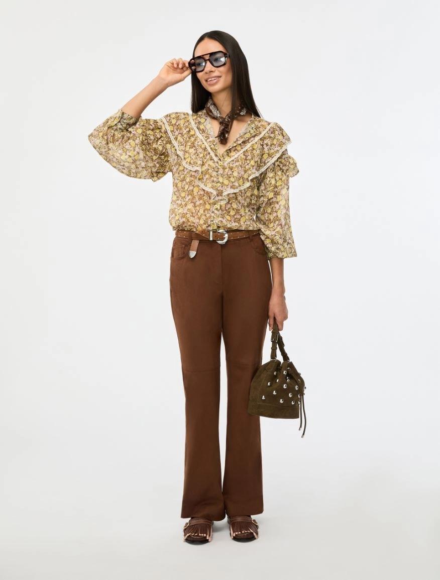 CAMICIA STAMPATA<BR/>Oliva IBLMITICO 006 IBLUES 