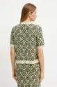 T-shirt in maglia di viscosa jacquard ZUFOLO 011 WEEKEND 
