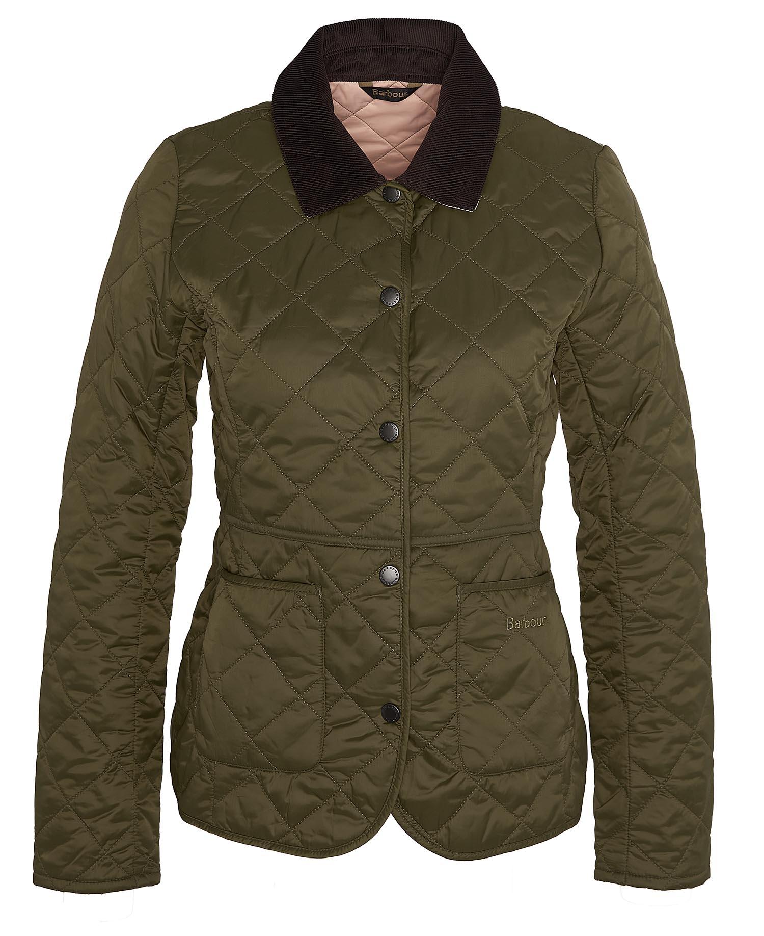 Giacca trapuntata Deveron<BR/> LQU1012LQU OL51 BARBOUR 