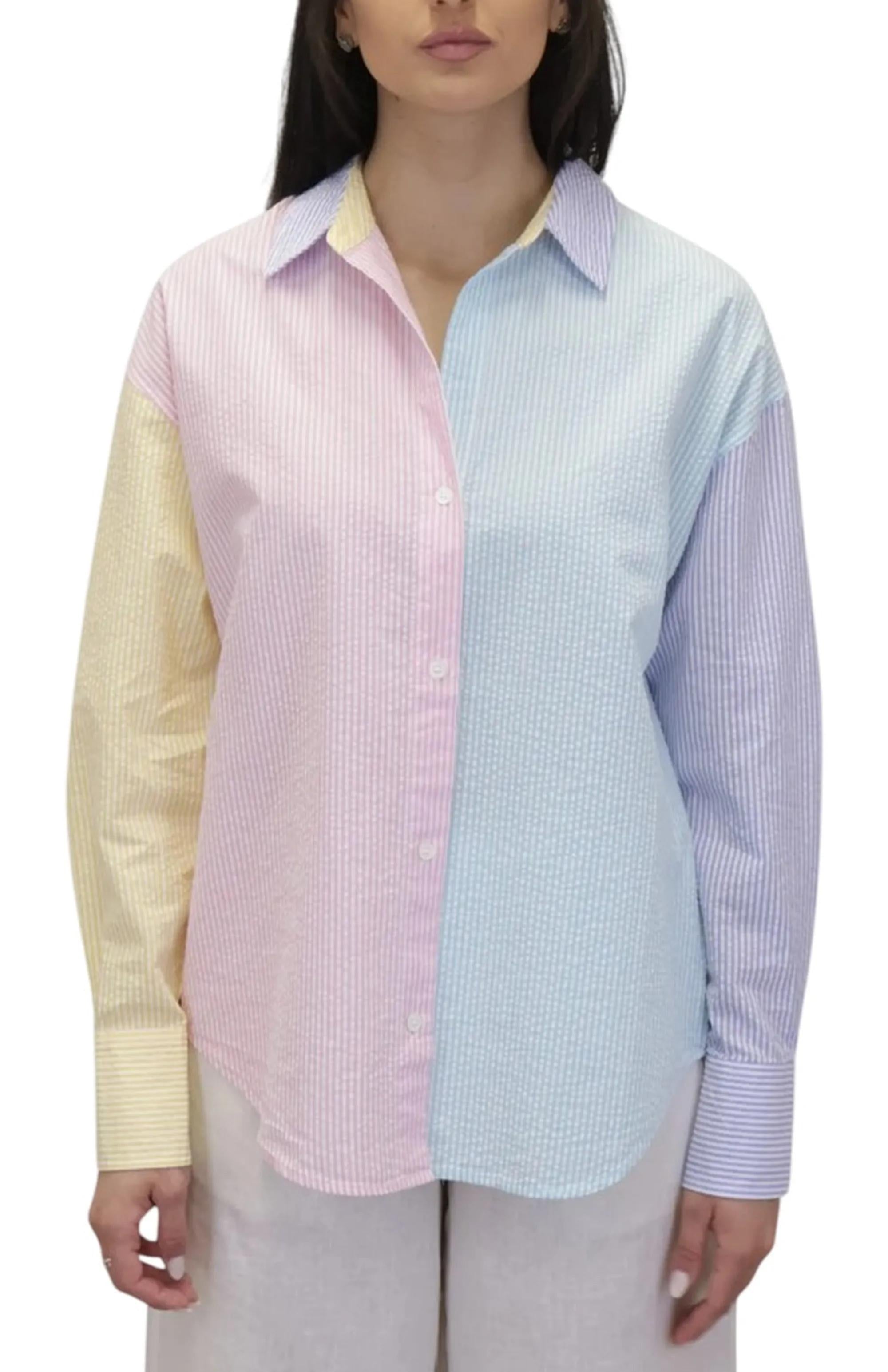 Camicia "Cristal" Saint Barth multicolor CYS0001 00721L MC2 SAINT BARTH 