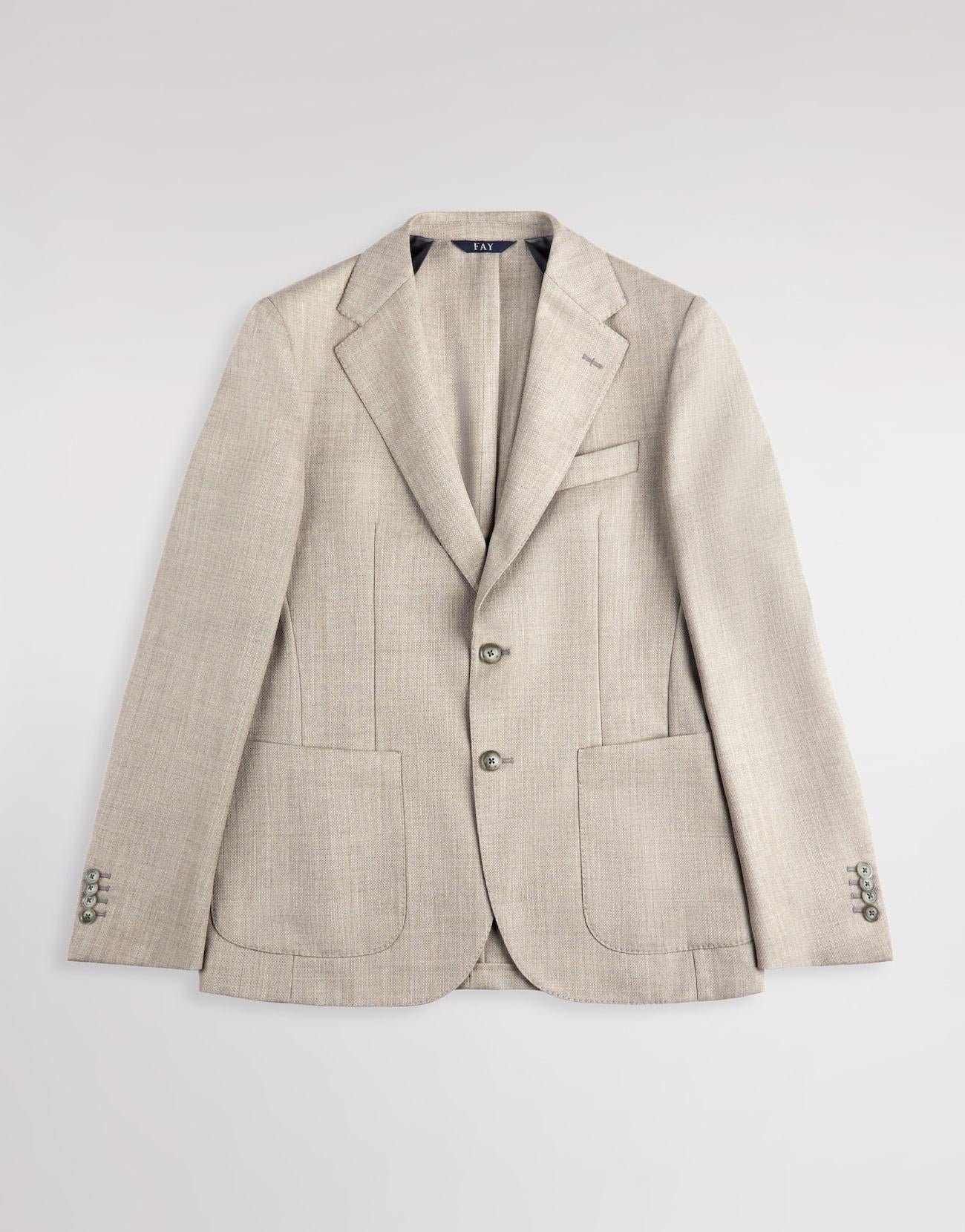Giacca in Lana<BR/> NGM70520920ZAB S400 FAY 