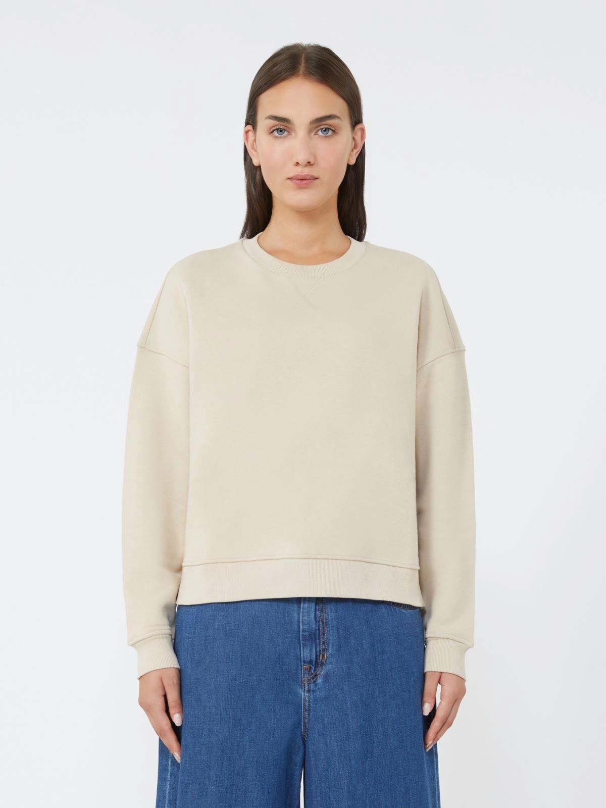 Felpa boxy in cotone GERBA 003 WEEKEND 