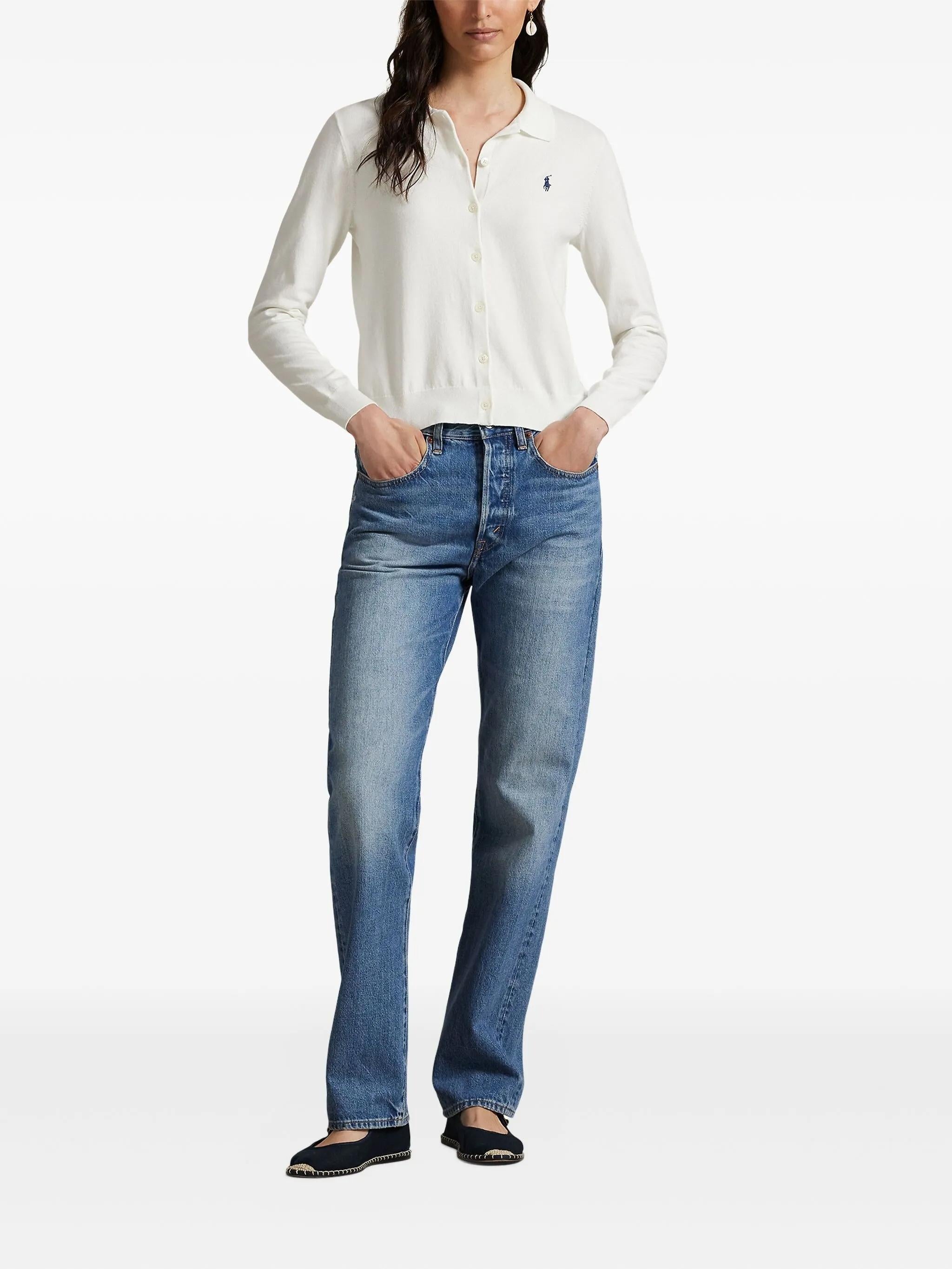 Cardigan in misto cotone 211972110 002 RALPH LAUREN 