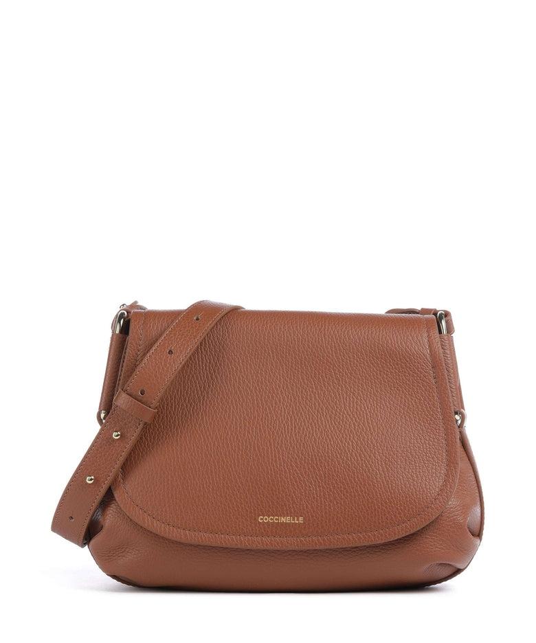 Rebekka Borsa a tracolla pelle granulata cognac<BR/><BR/> E1T95150201 W11 COCCINELLE 