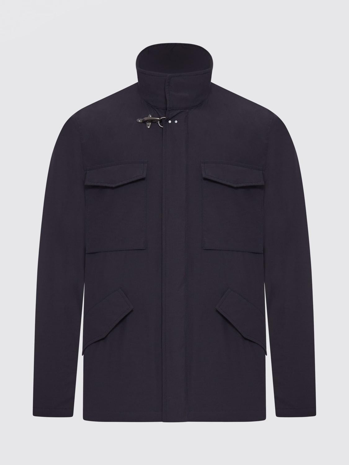 Giacca in tessuto tecnico Fay<BR/> NAM19520660ZIA U807 FAY 