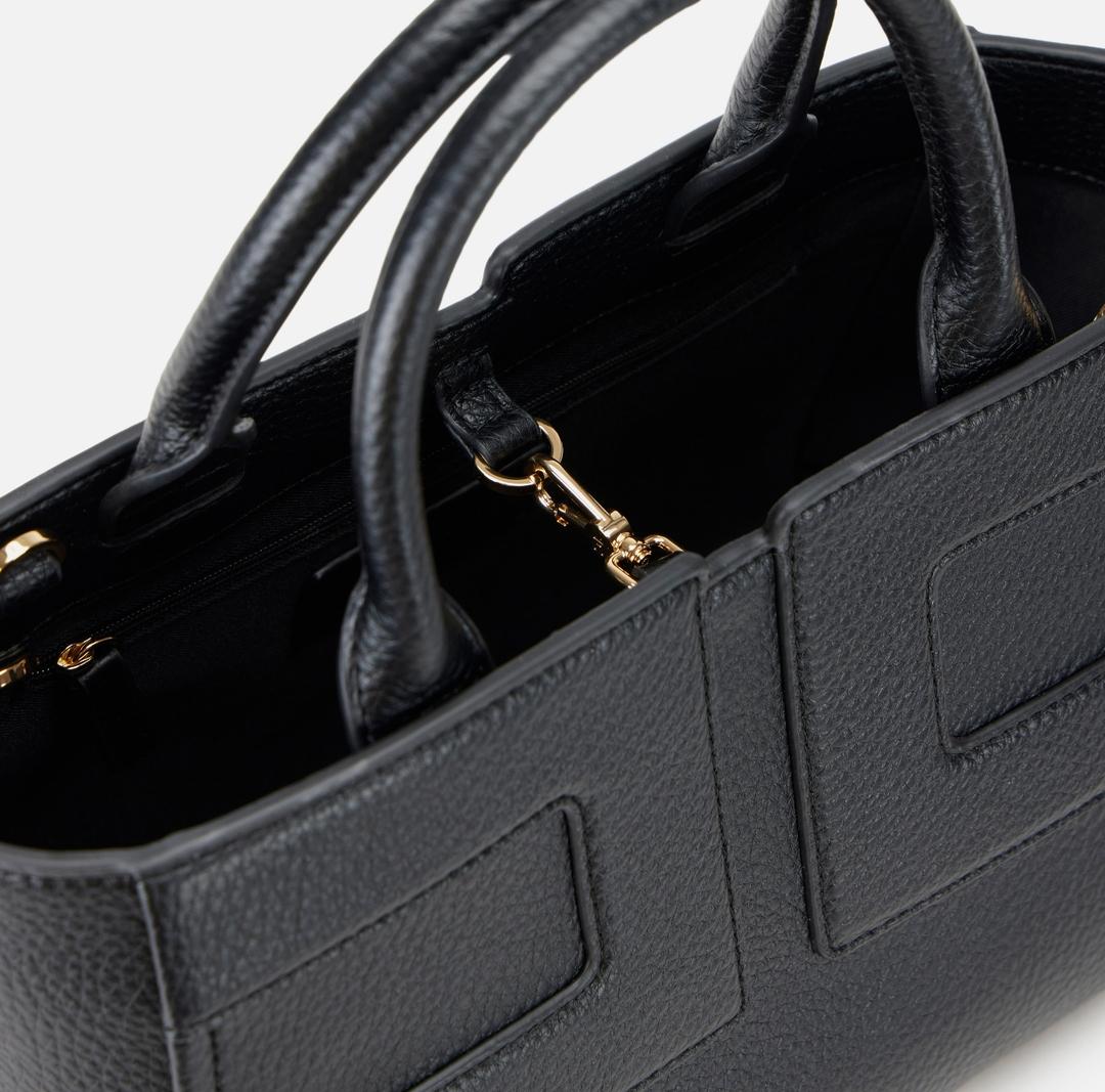 Borsa tote media con logo BS35A56E2 110 ELISABETTA FRANCHI 