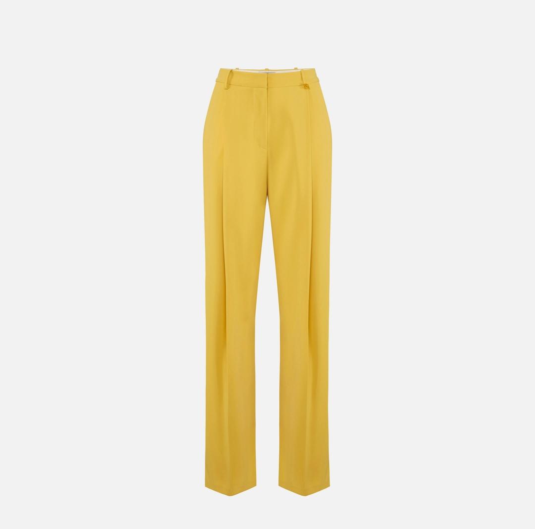 Pantaloni in crêpe leggero con logo charm PA16761E2 EV4 ELISABETTA FRANCHI 
