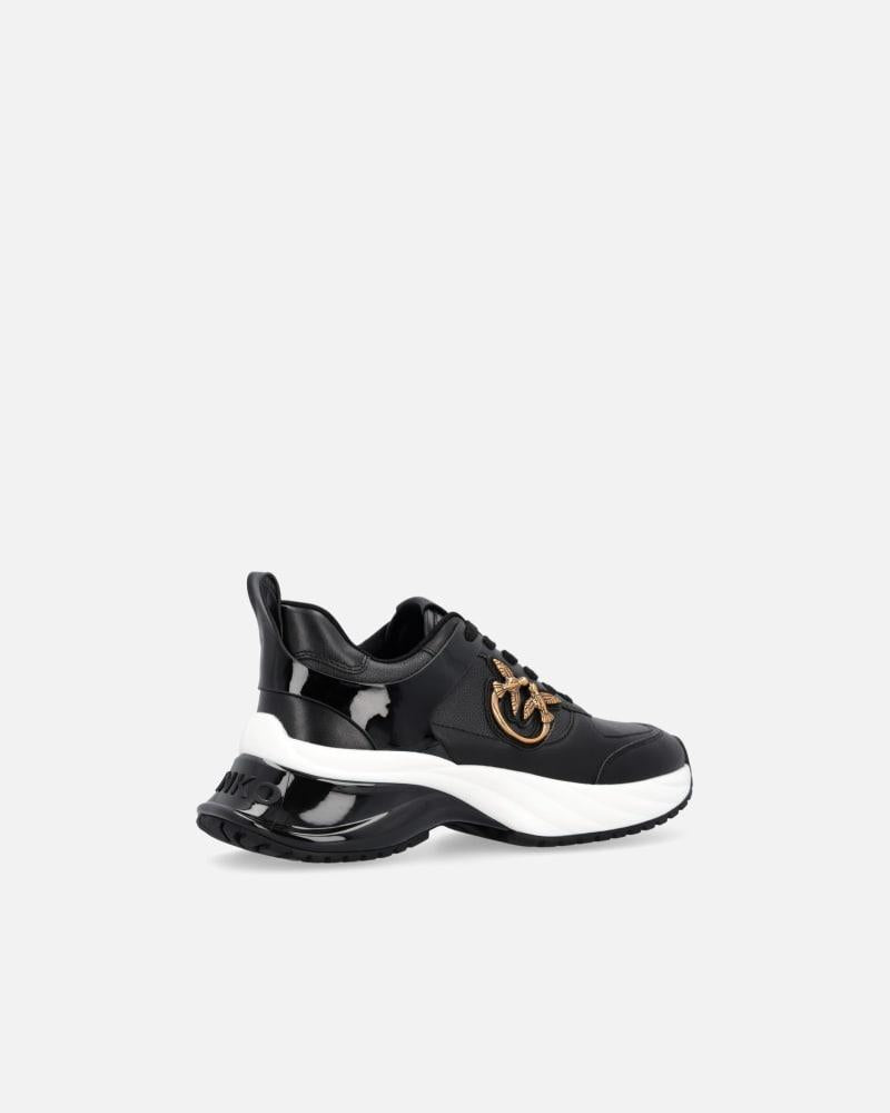 Sneakers Ariel effetto pelle con dettagli specchio<BR/><BR/> SS0027P025 Z99 PINKO 