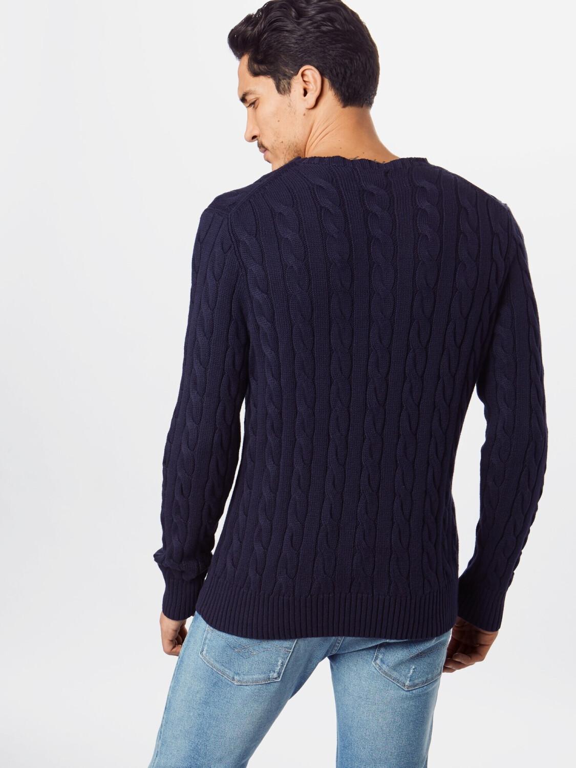 Maglia uomo in cotone motivo a trecce 710775885 001 RALPH LAUREN 