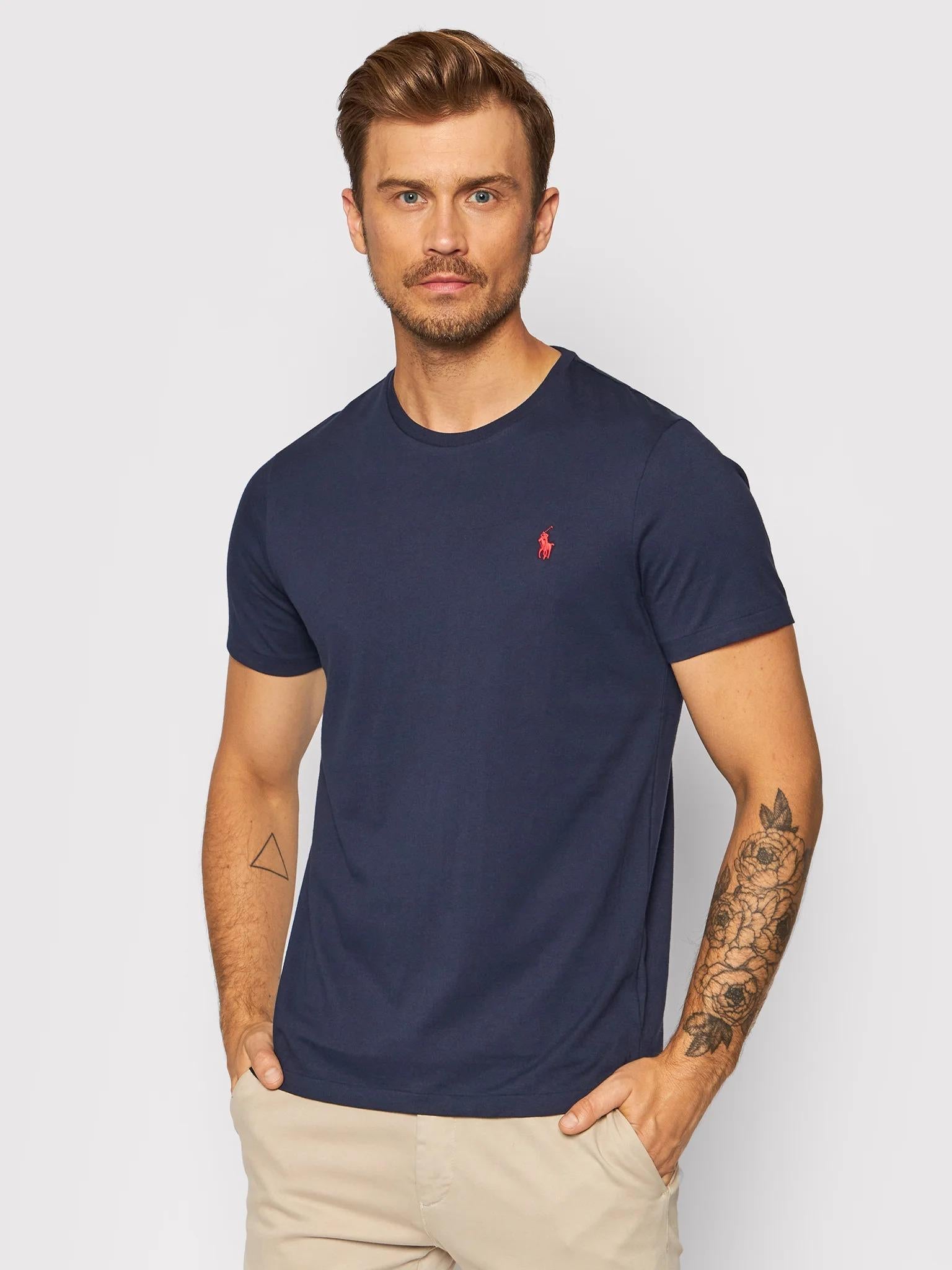 T-shirt uomo in cotone manica corta