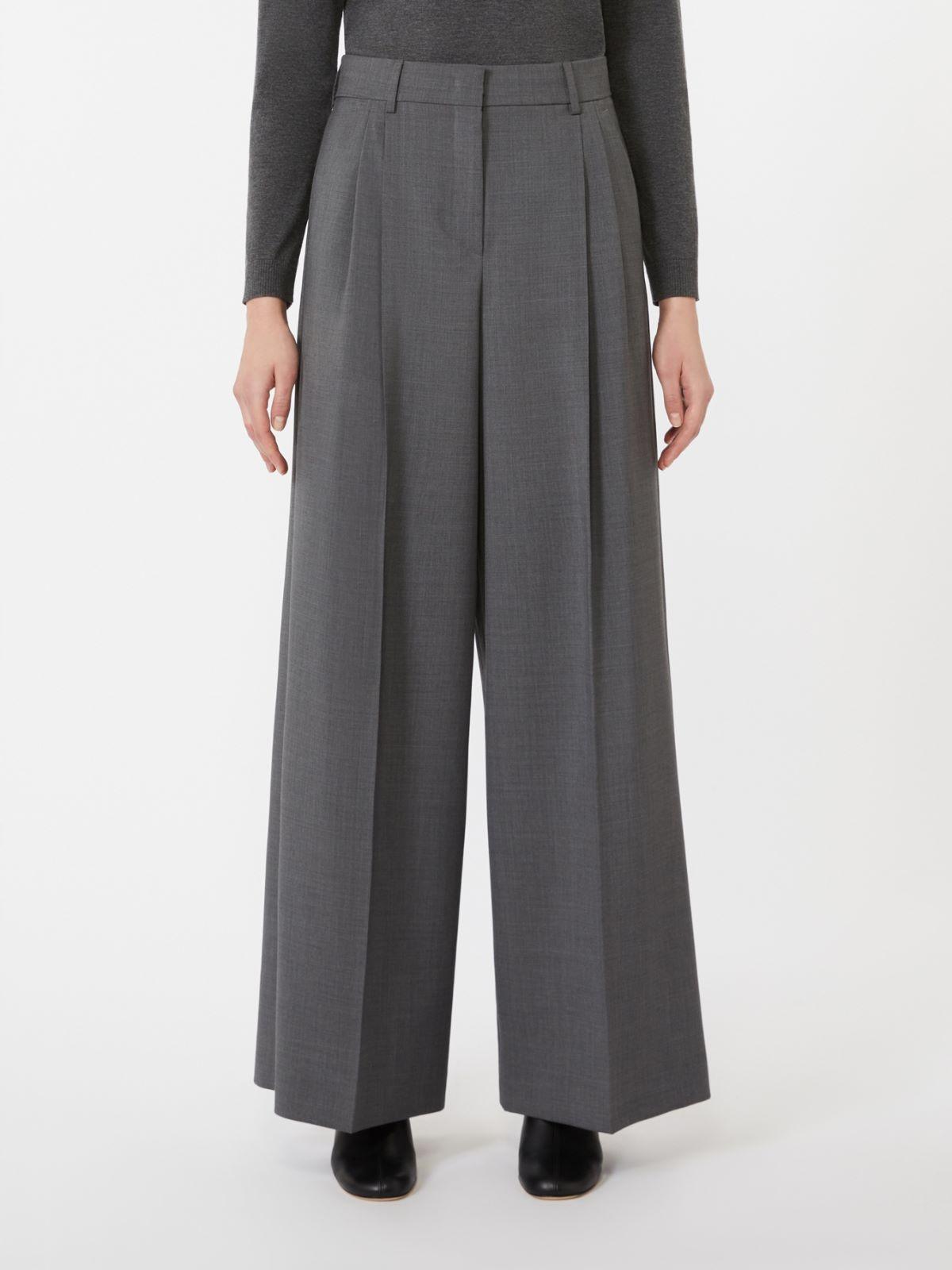 Pantalone in lana stretch ADELFI 003 WEEKEND 