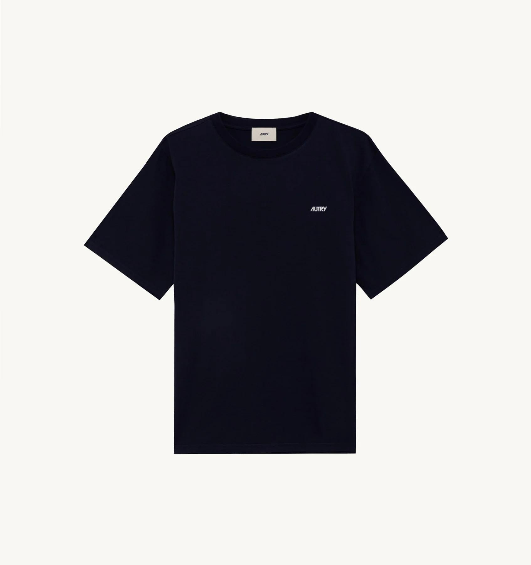 T-SHIRT CON LOGO RICAMATO DONNA TSPW A7CB AUTRY ACTION SHOES 