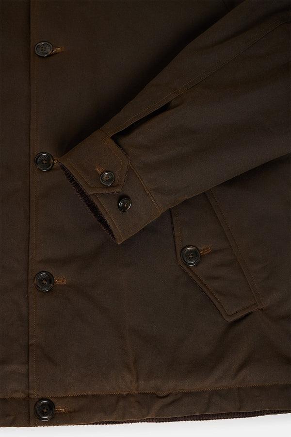 GIACCA DECK CERATA<BR/>Deep moss<BR/> BRCPS1142UT1998 6054 BARacuta 