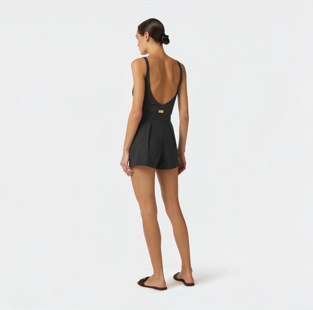 Body in maglia traforata BK80W61E2 110 ELISABETTA FRANCHI 