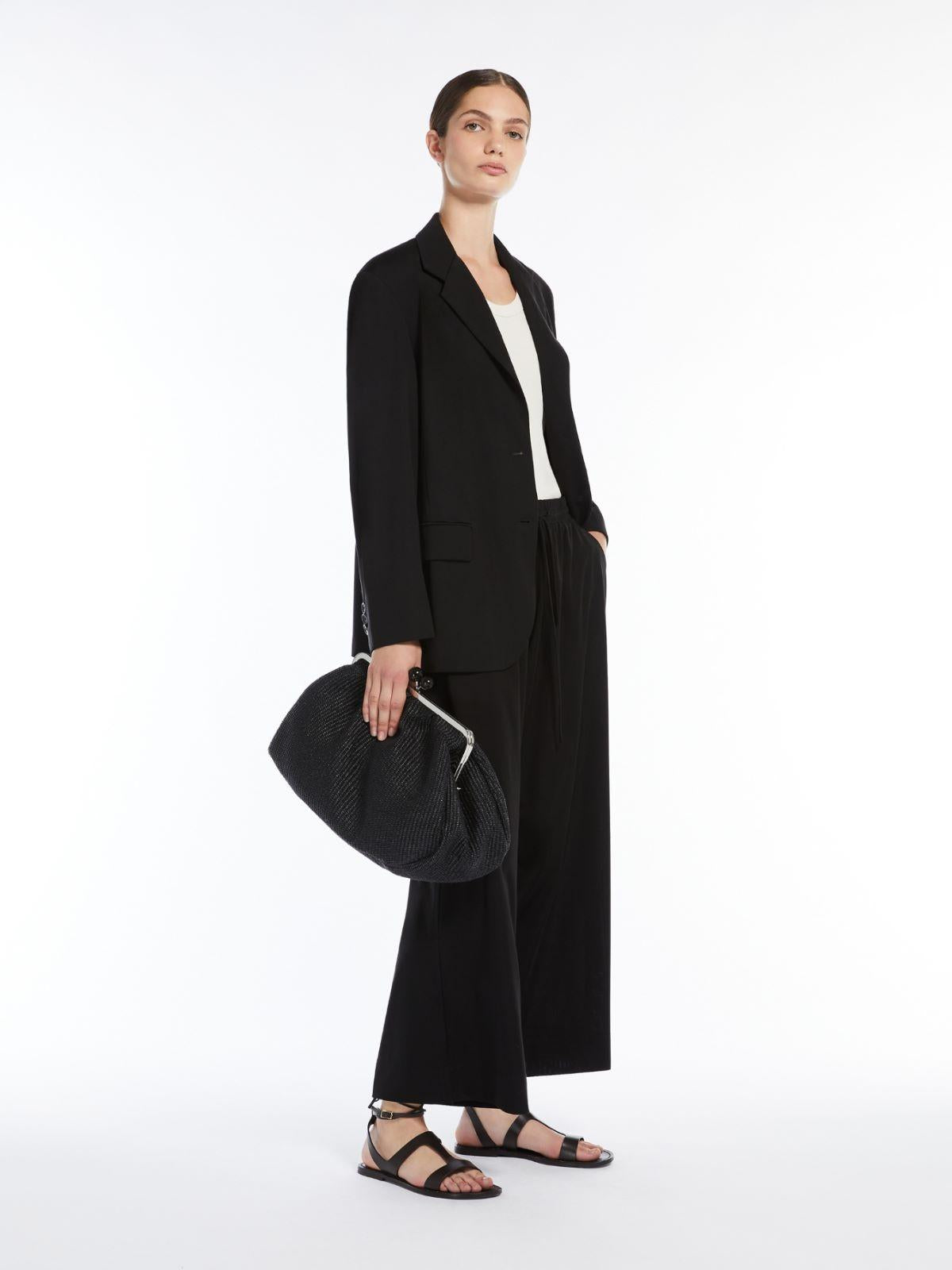 Pantalone donna cropped in jersey VIGILE 005 WEEKEND 