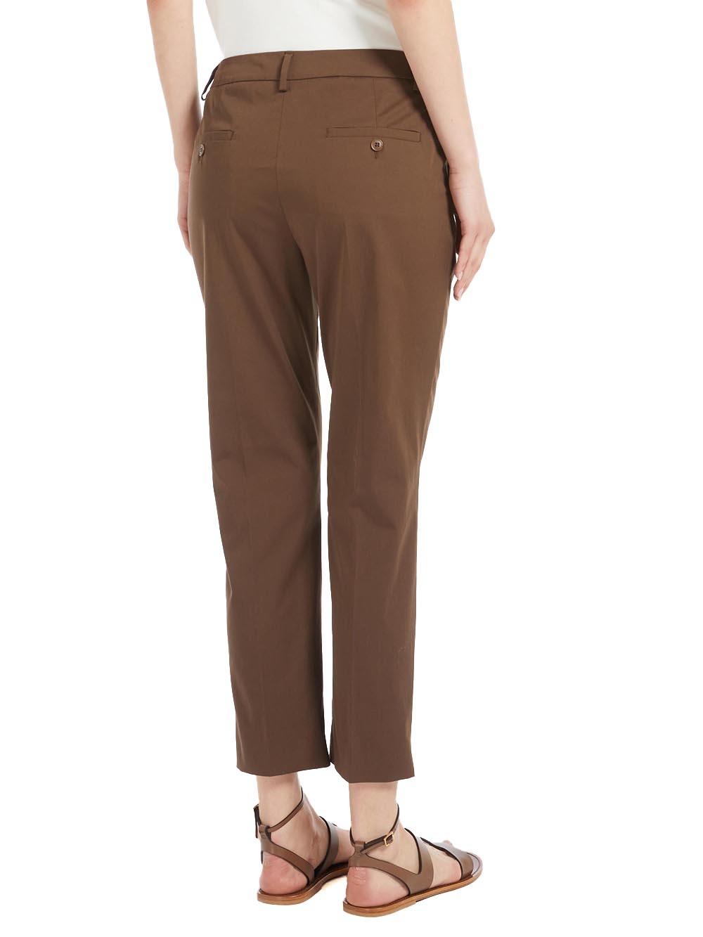 Pantalone a sigaretta in gabardina di cotone stretch CECCO 031 WEEKEND 