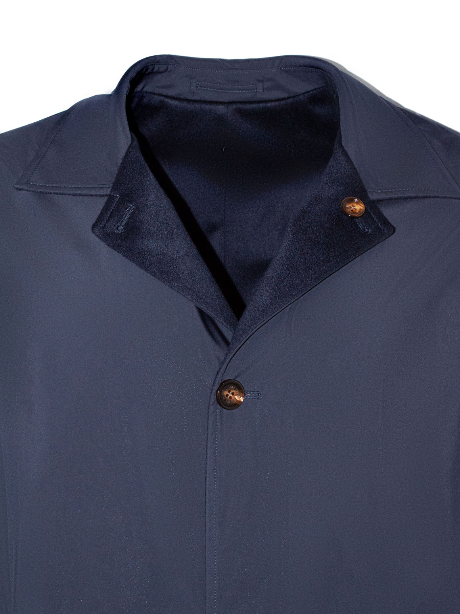 PEAK cappotto double face 100% cashmere CarloBarbera e lana Rain System Loro Piana PEAK 68180/19 KIRED 