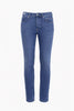 Jeans Uomo 5 Tasche Denim Stretch Used
